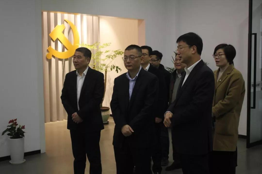 瑞安市委副書記、代市長秦肖來訪通力